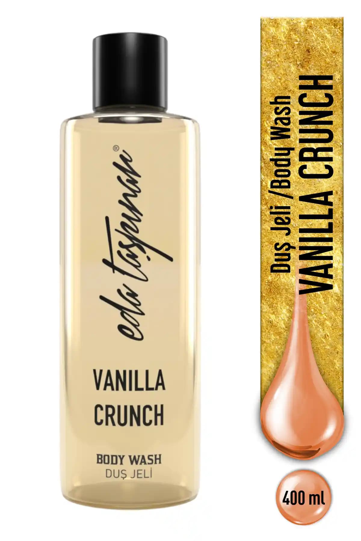 Eda Taşpınar Vanilla Crunch Vanilya Duş Jeli: Doğal ve Nemlendirici Temizlik Deneyimi