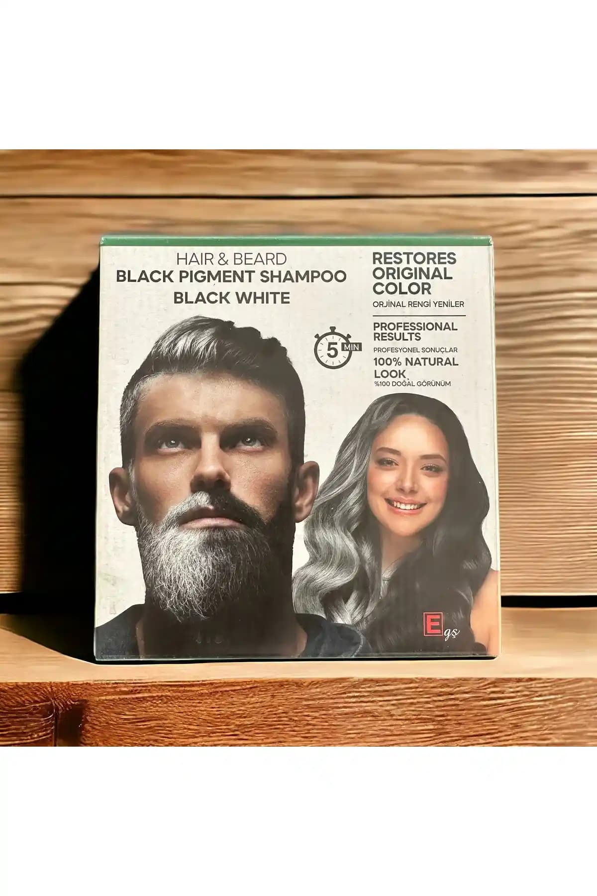 EGŞ COSMETİCS Black White Pigment Şampuanı Saç Renk Güçlendirme ve Canlandırma Çözümü