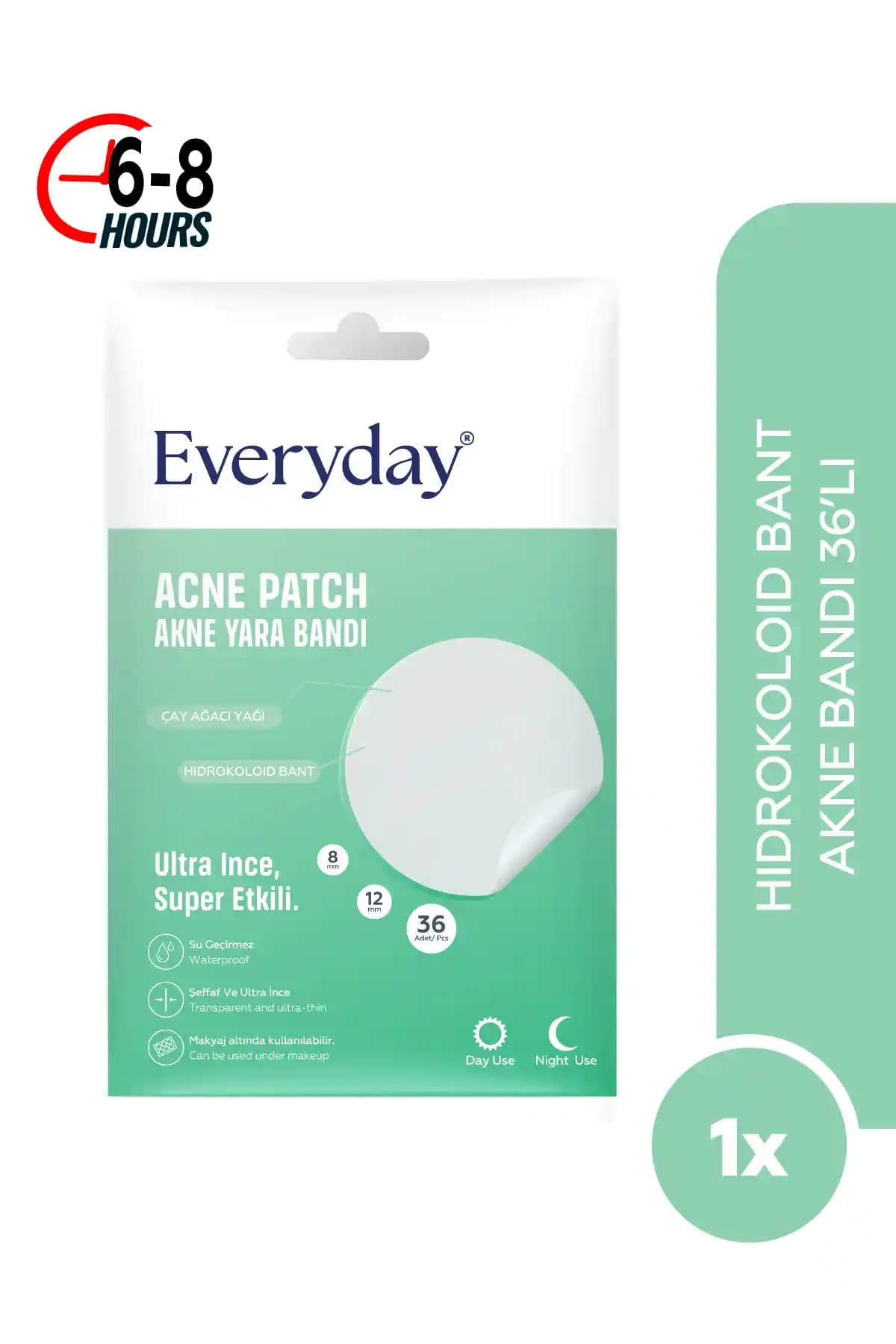 EveryDay Akne Bandı: Güvenli ve Pratik Çözümle Akne ve Sivilce Sorunlarını Hızla Azaltın