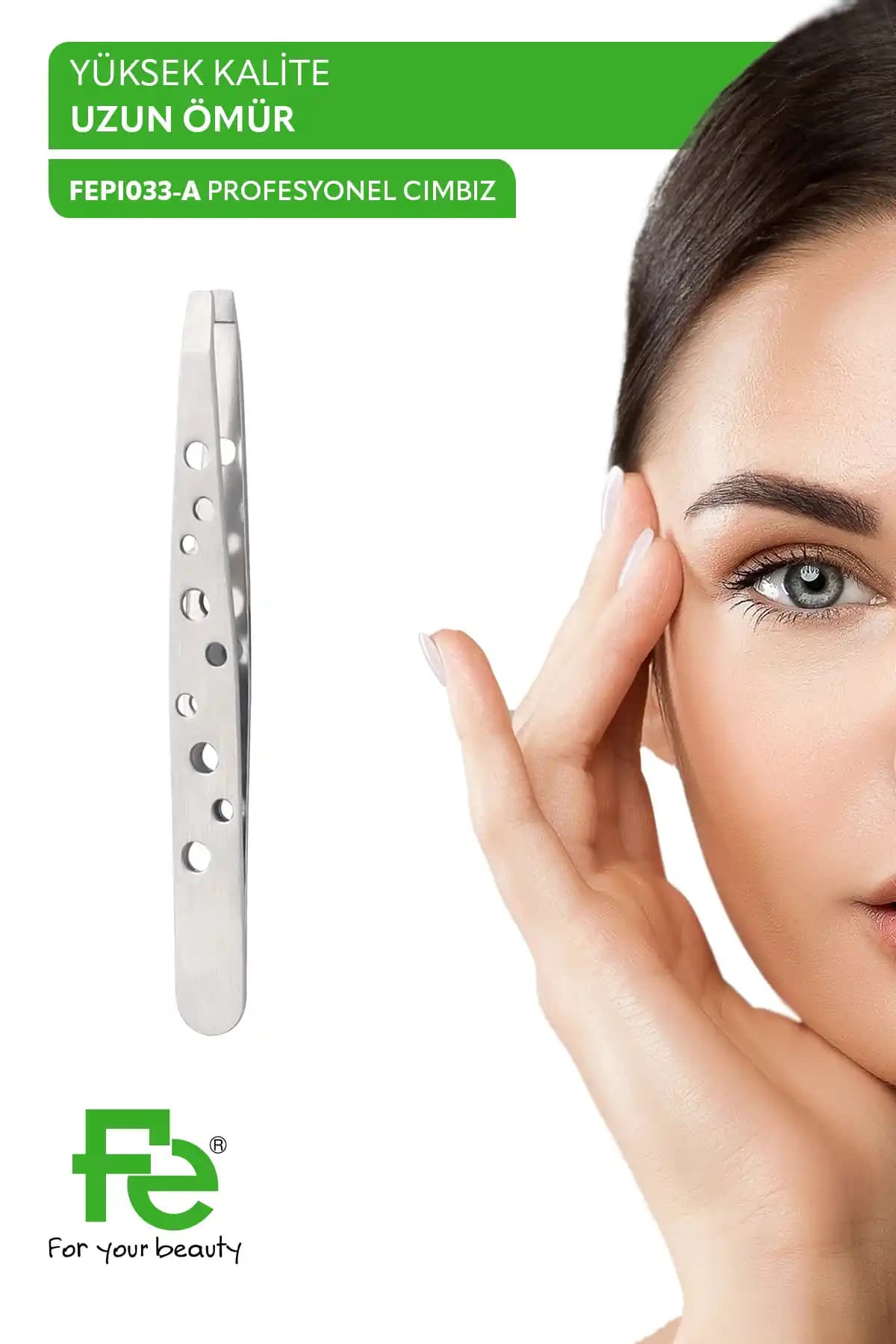 Fe Cımbız Profesyonel Düz Uçlu: İnce ve Dayanıklı Tasarımıyla Tüy Alma Deneyimi