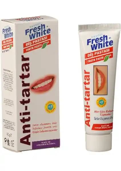 Fresh White Diş Pastası: Tartar Önleyici ve Beyazlatıcı Özellikleriyle Günlük Diş Bakımı