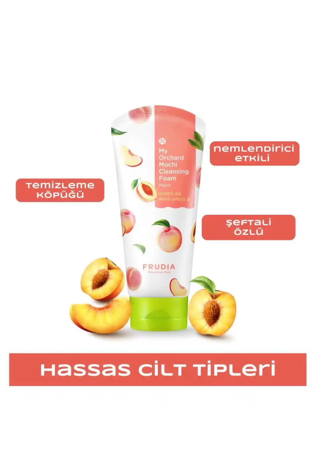 Frudia My Orchard Temizleme Köpüğü Şeftali: Doğal ve Etkili Yüz Temizleme Çözümü