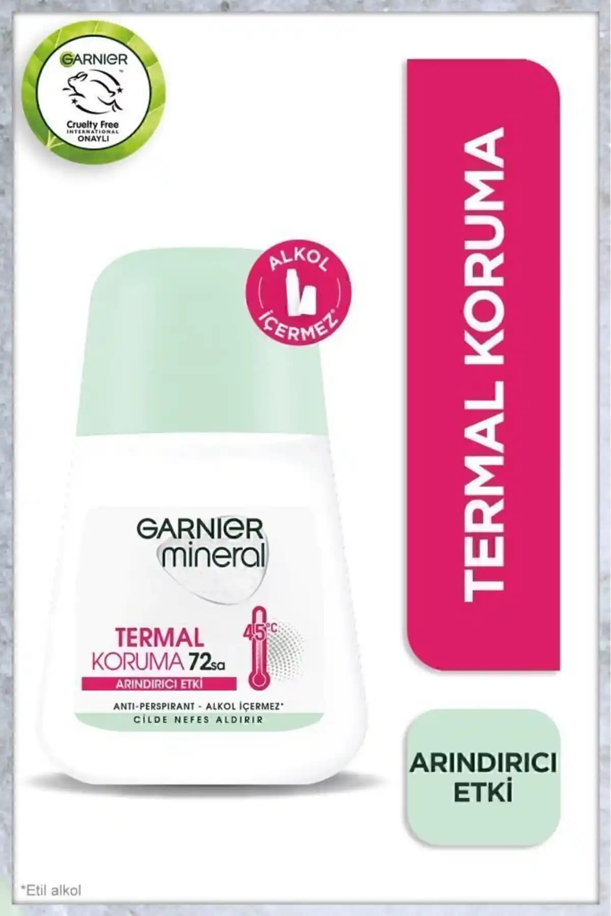 Garnier Mineral Termal Kadın Roll-On Deodorant: Günlük Koruma ve Ferahlık Sağlayan Doğal İçerikli Ürün