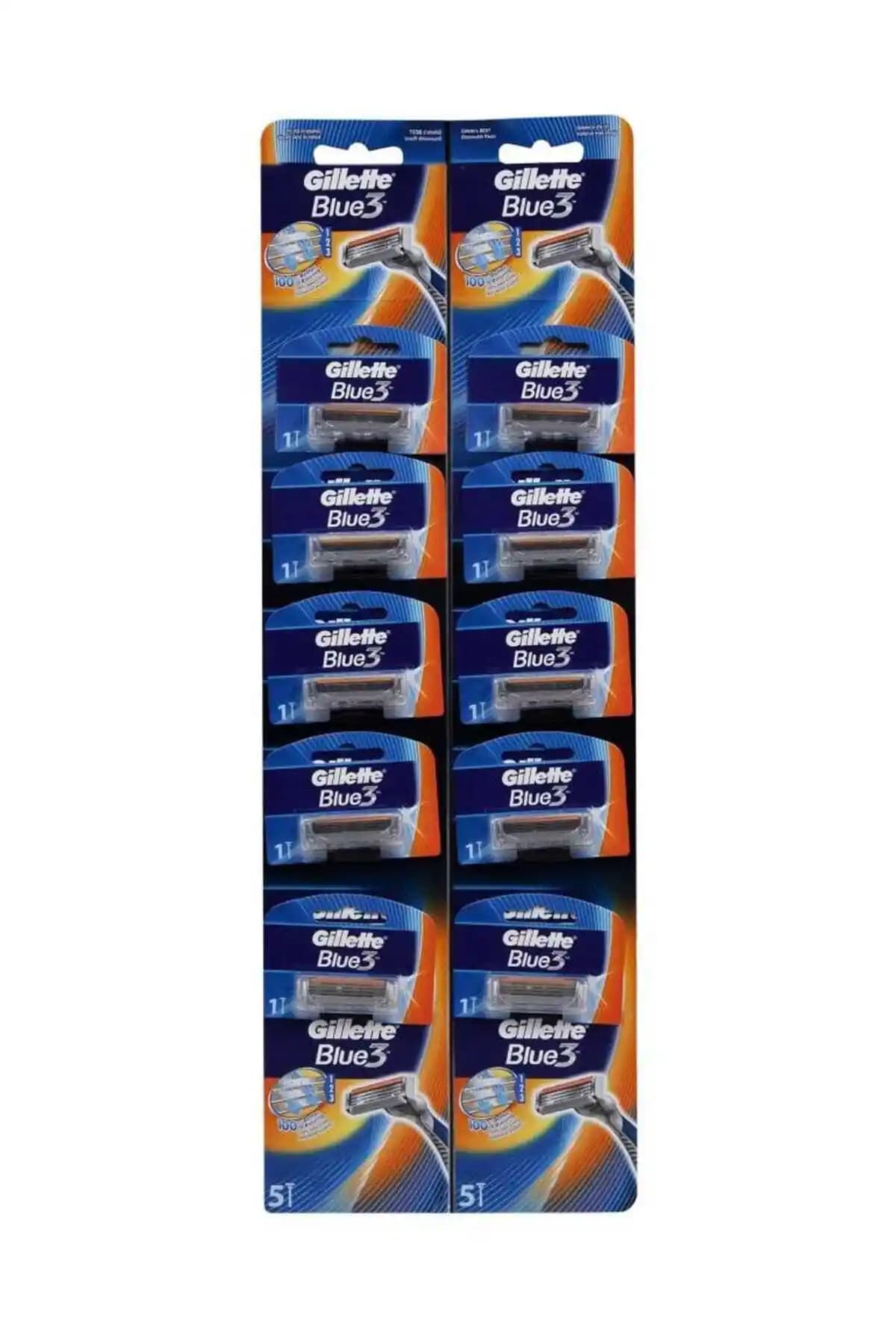 Gillette Blue-3 Kartela Comfort: Erkekler İçin Pratik ve Hijyenik Tıraş Bıçağı