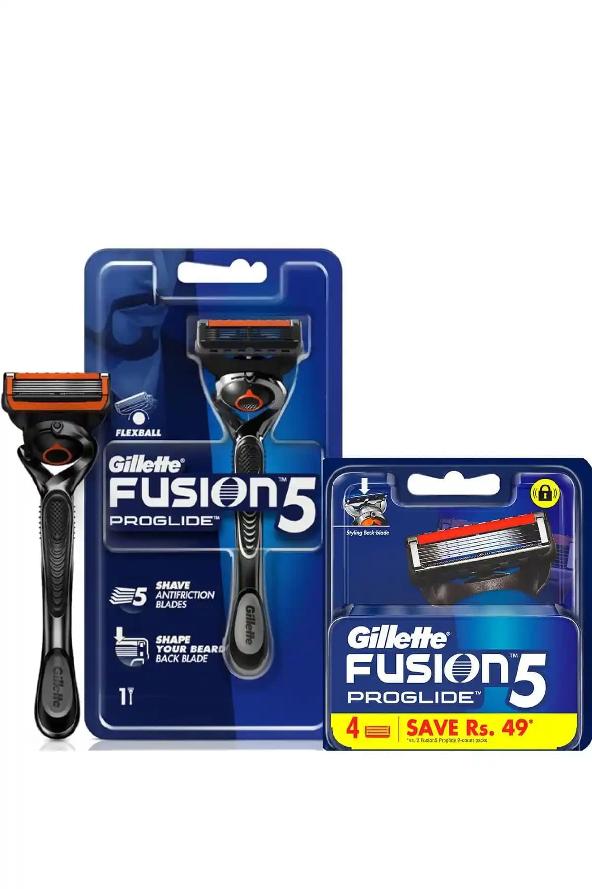 Gillette Fusion5 Proglide Makina ve Yedek Bıçak Seti ile Kaliteli ve Konforlu Tıraş Deneyimi
