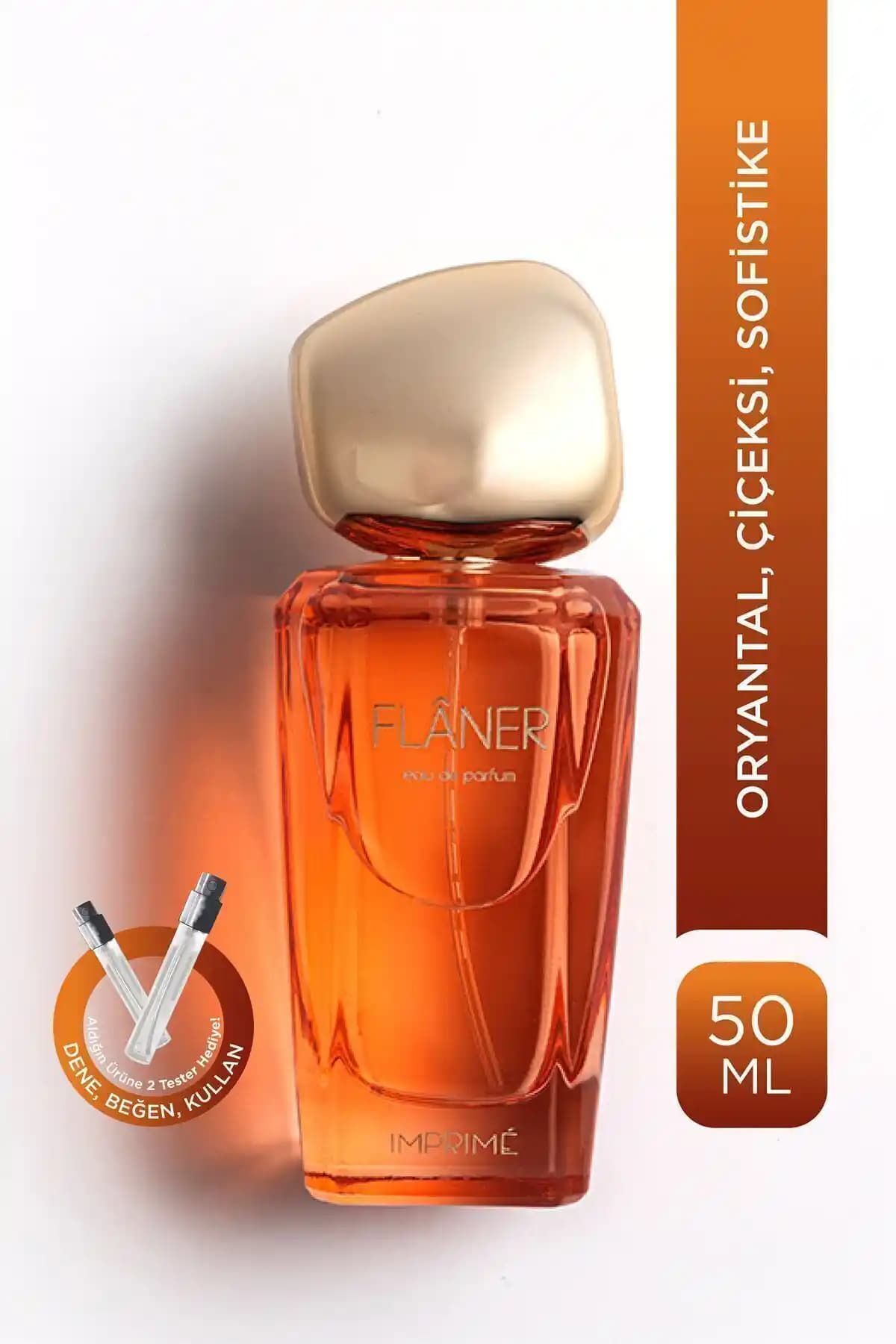 Imprime Flâner Edp Kadın Parfümü: Zarafet ve Gizemli Çekicilik İçin Uygun Koku