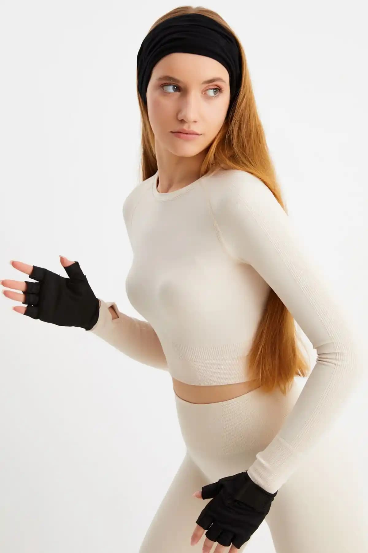 Kadınlar İçin Çok Fonksiyonlu Organik Koruyucu Yüz Maskesi ve Spor Aksesuarı