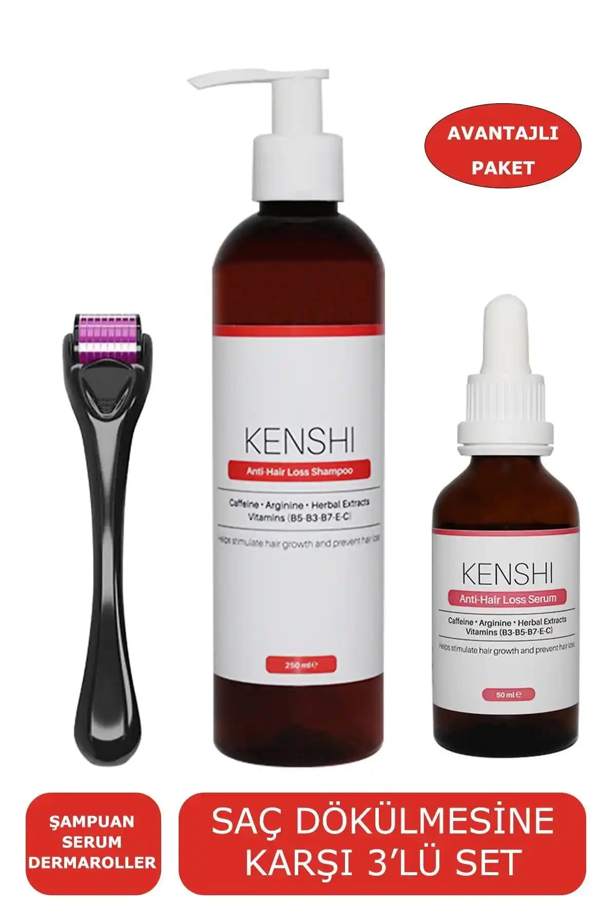 Kenshi Saç Dökülmesi Karşıtı Bakım Seti ve Doğal Saç Uzatma Çözümleri