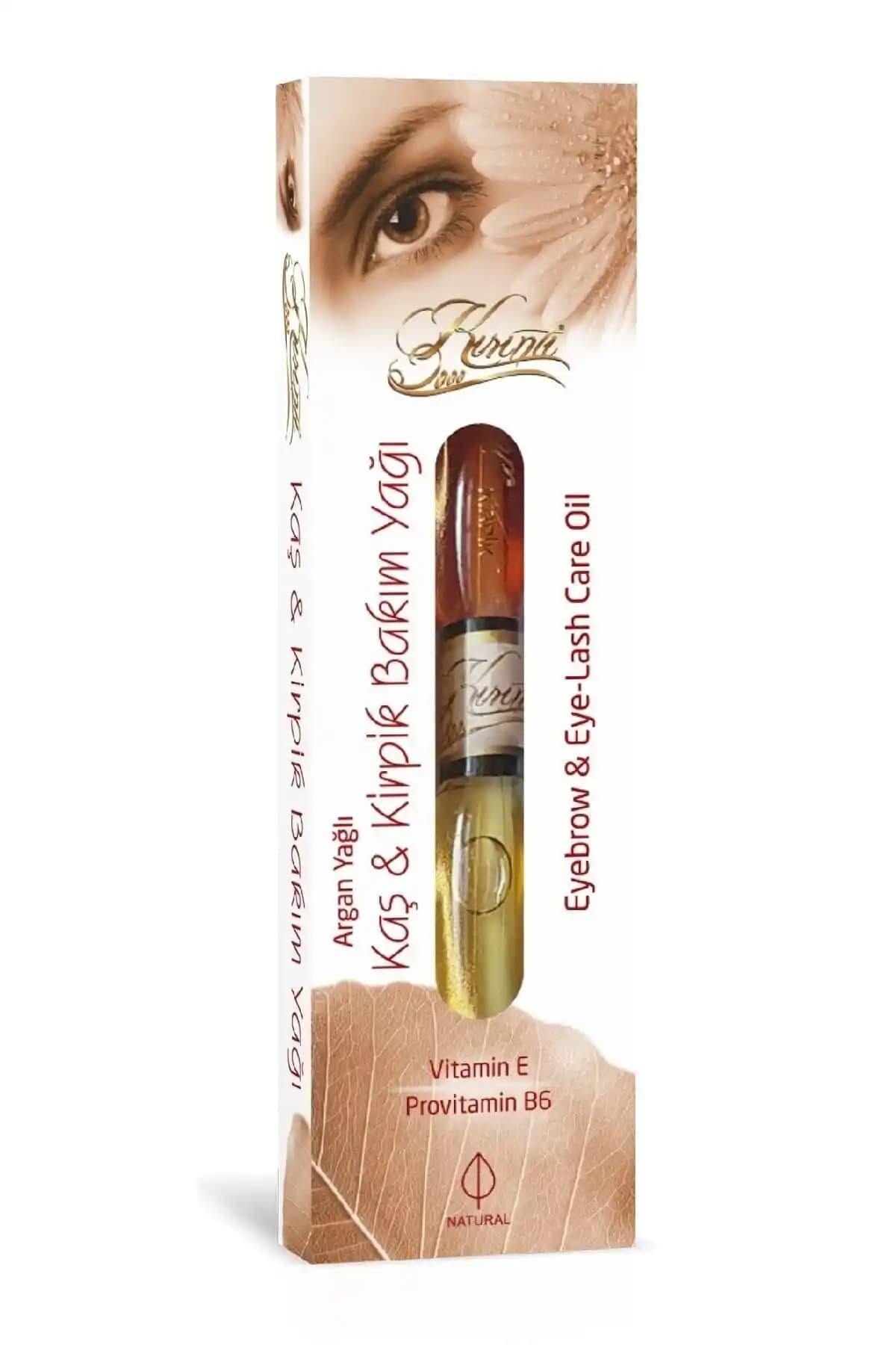 KIRINTI 2000 Argan Yağlı Kaş ve Kirpik Bakım Yağı ile Doğal Güzelliğinizi Destekleyin