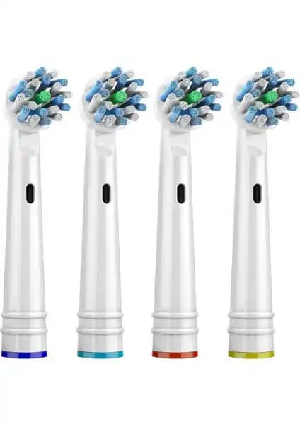 Kyver Cross Action 8'li Oral-B Uyumlu Diş Fırça Başlığı ile Etkili ve Güvenilir Temizlik