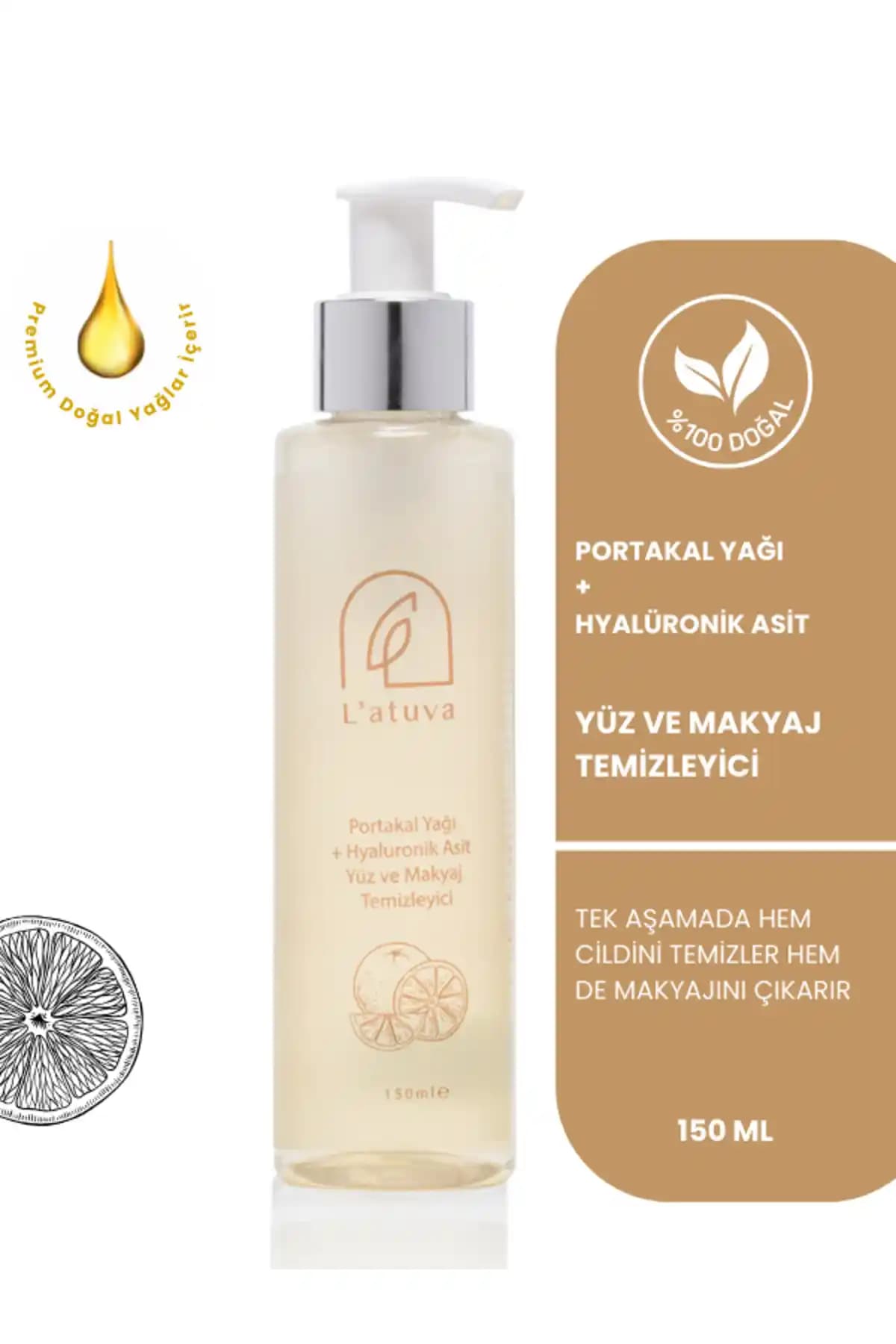 L'atuva Yüz ve Makyaj Temizleyici: Doğal ve Etkili Cilt Bakım Ürünü Özellikleri ve Kullanımı