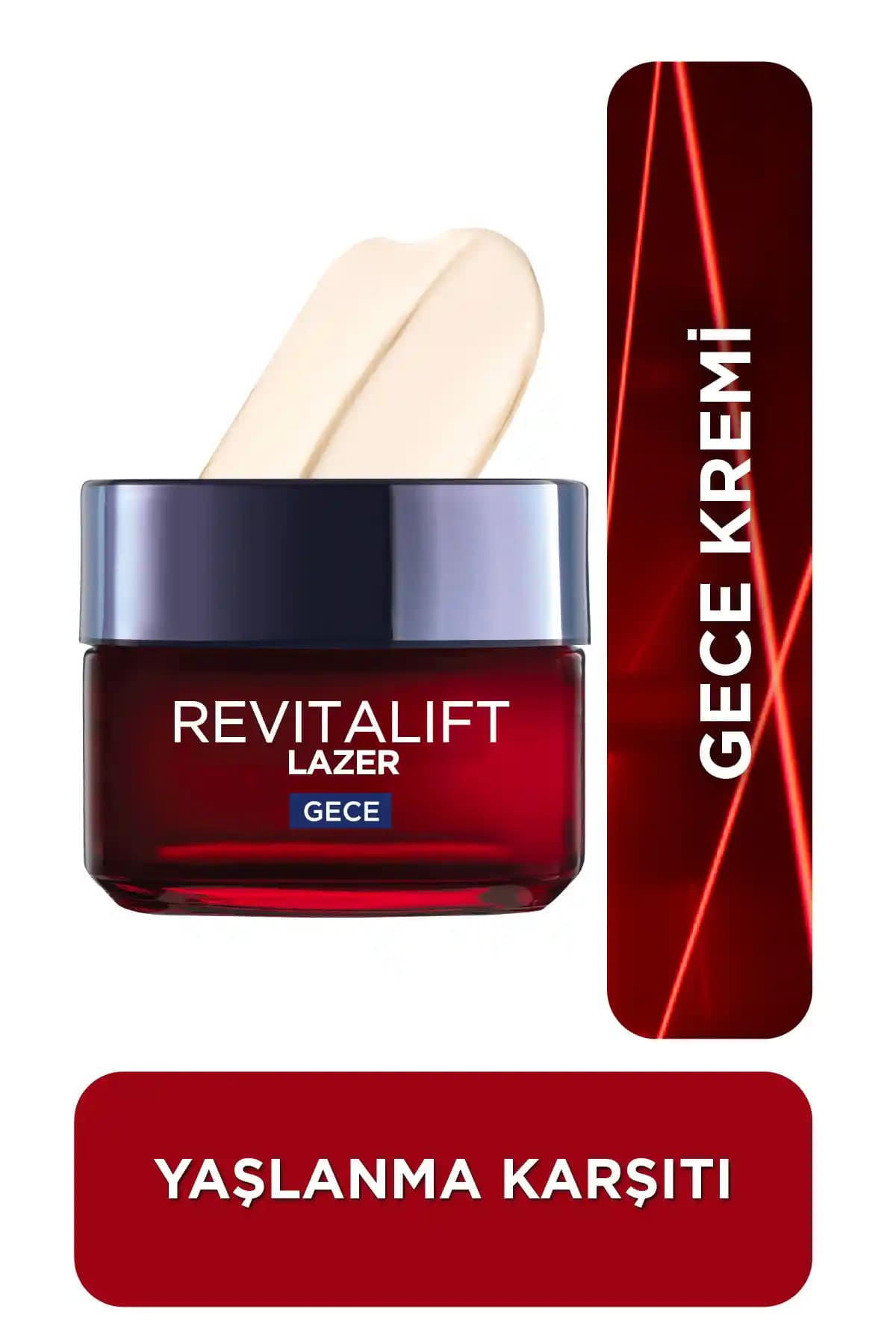 L'Oreal Paris Revitalift Lazer Yoğun Yaşlanma Karşıtı Gece Kremi Özellikleri ve Kullanım Avantajları