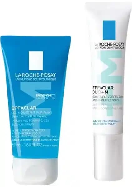 La Roche-Posay Effaclar Tanışma Kiti: Yağlı ve Akneye Eğilimli Ciltler İçin Etkili Bakım Seti