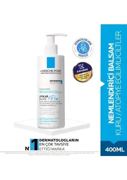La Roche-Posay Nemlendirici Balsam Atopik ve Hassas Ciltler İçin Güvenli ve Etkili Bakım Ürünü