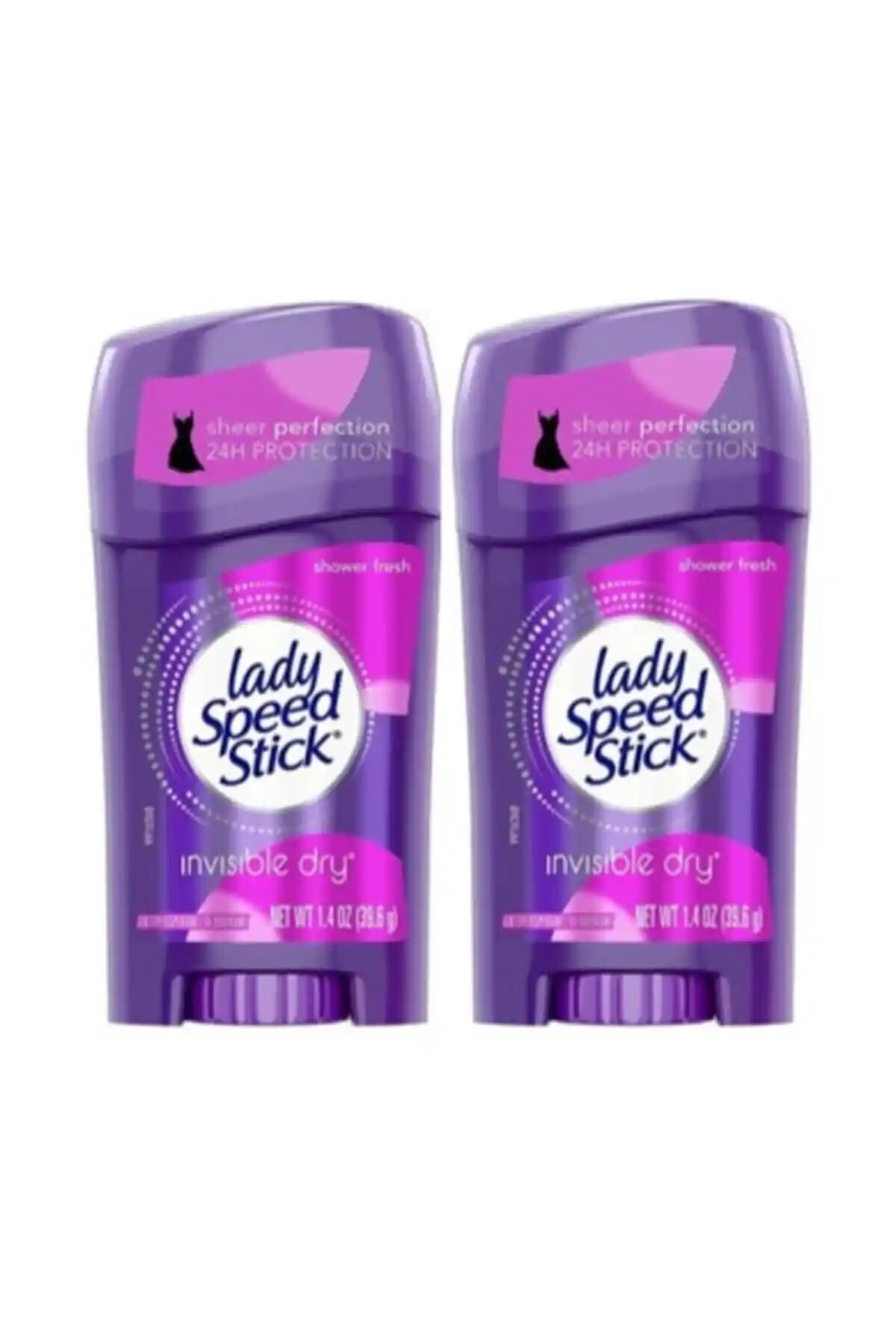 Lady Speed Stick Lady Speed Invisible Dry Shower Fresh Deodorant 40g x 2 Paket Ürün Tanıtımı ve Özellikleri