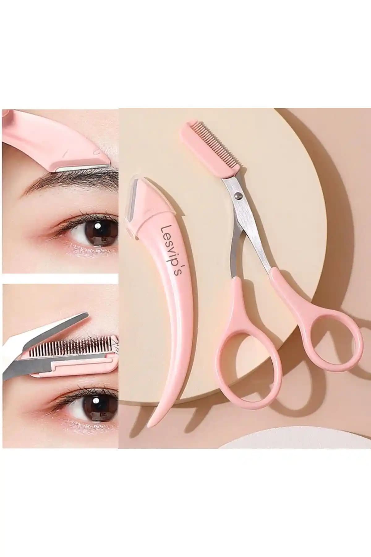 Lesvip Taraklı Kaş Usturası ve Kaş Makası Seti İncelemesi ve Kullanım Rehberi