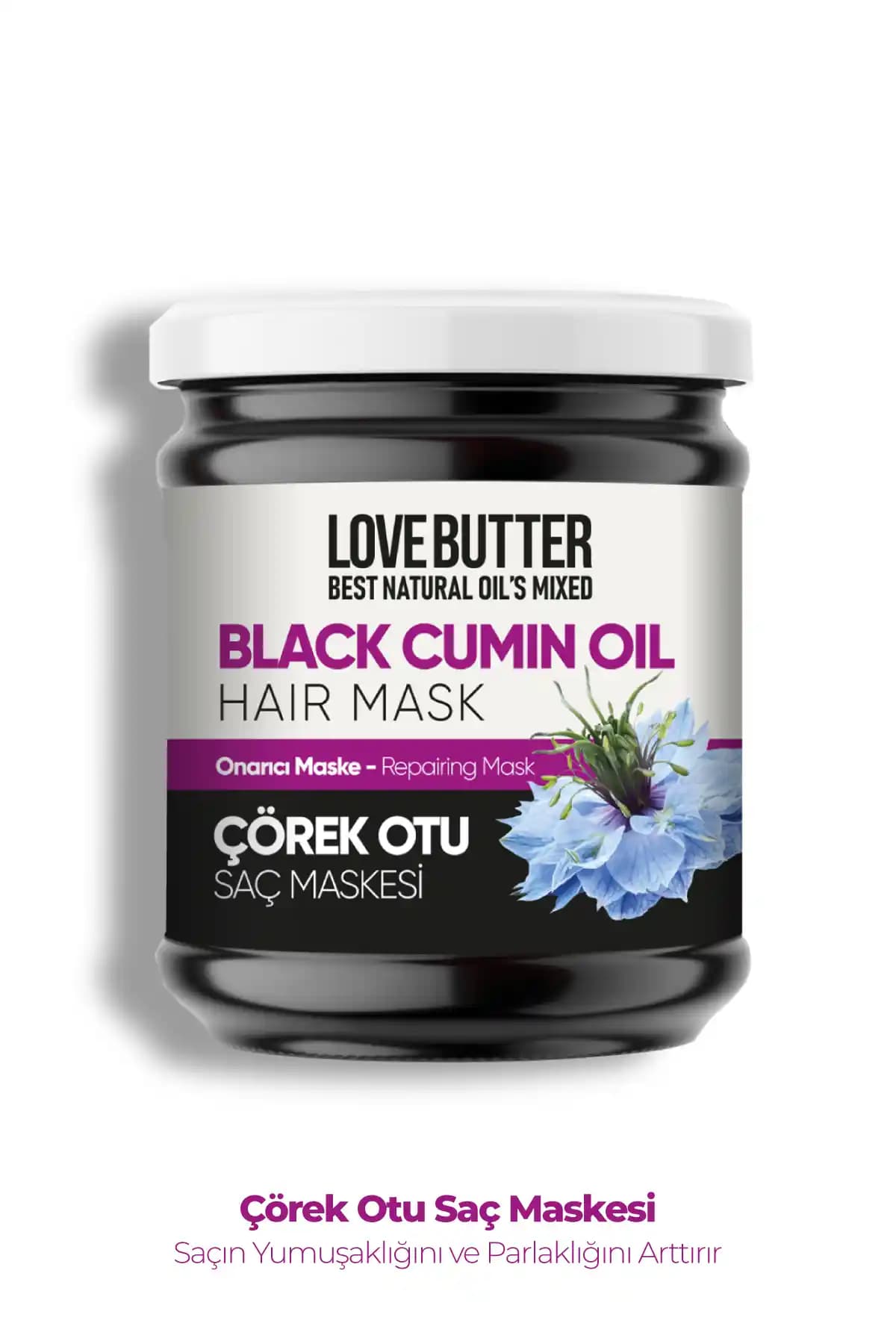 LOVE BUTTER Çörek Otu Saç Maskesi: Doğal İçeriklerle Saç Bakımında Etkili Çözüm