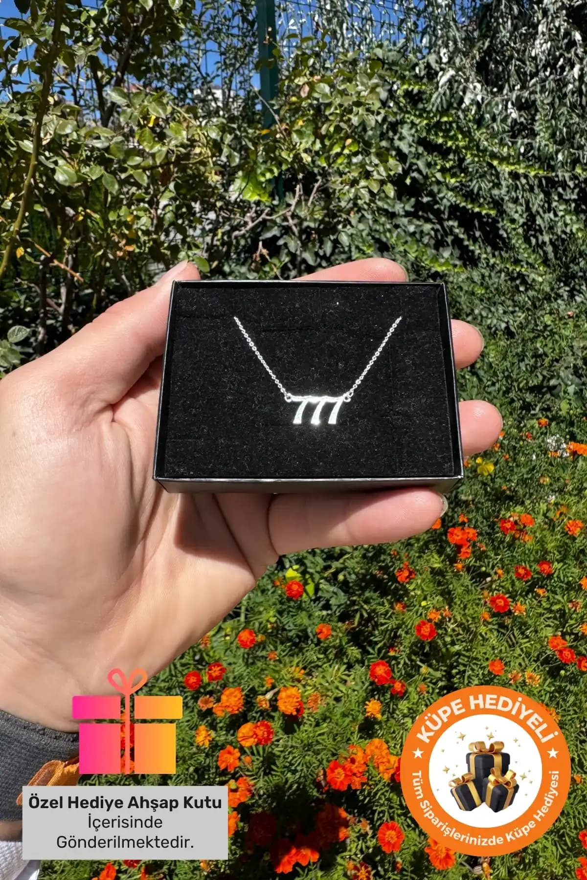 Lucente Jewellery 925 Ayar Gümüş Kaplama Melek Figürlü Kadın Kolye Sevgililer Günü Hediye