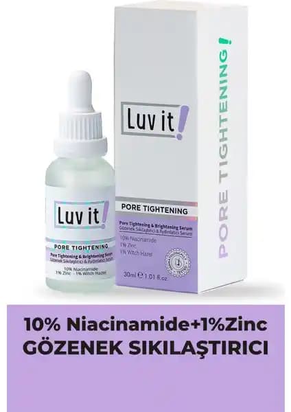 Luv it! Serum 30 ml: Cilt Sağlığını Destekleyen Yenilikçi ve Güvenilir Formül