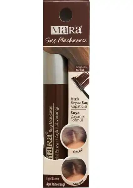 Mara Saç Maskarası Açık Kahve: Günlük Kullanım İçin Pratik ve Doğal Görünüm Sağlayan Saç Boyası