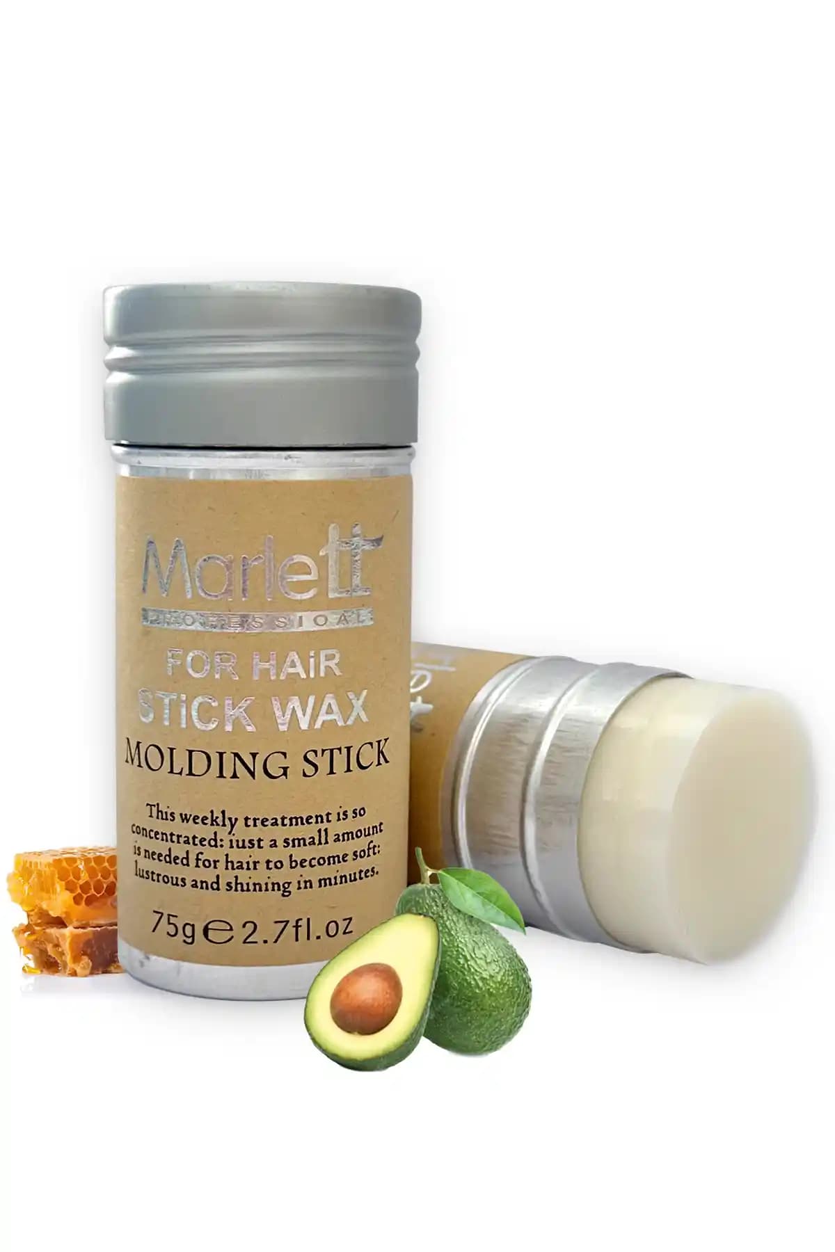 Marlett Profesyonel Saç Stick WAX: Doğal İçerikli Yüksek Performanslı Saç Şekillendirme Ürünü