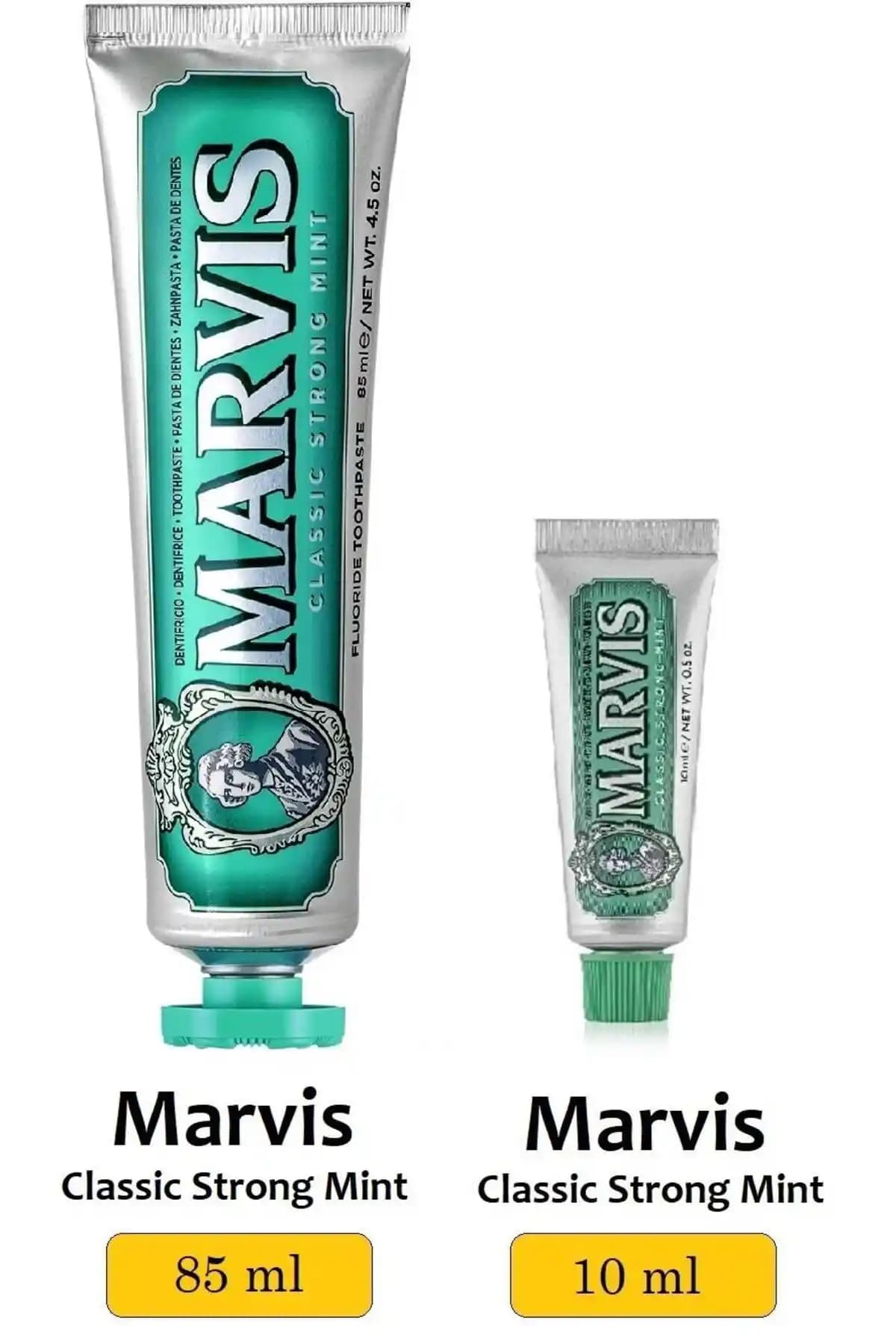 Marvis Classic Strong Mint Diş Macunu: Ferahlatıcı ve Güvenilir Ağız Bakım Ürünü