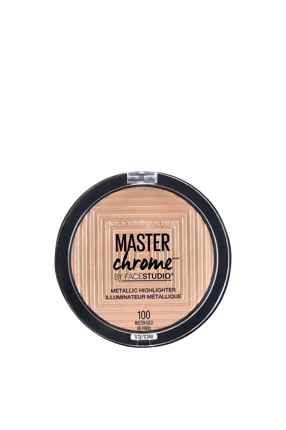Maybelline New York Metalik Aydınlatıcı Master Chrome Molten Gold Ürün Özellikleri ve Kullanım İpuçları