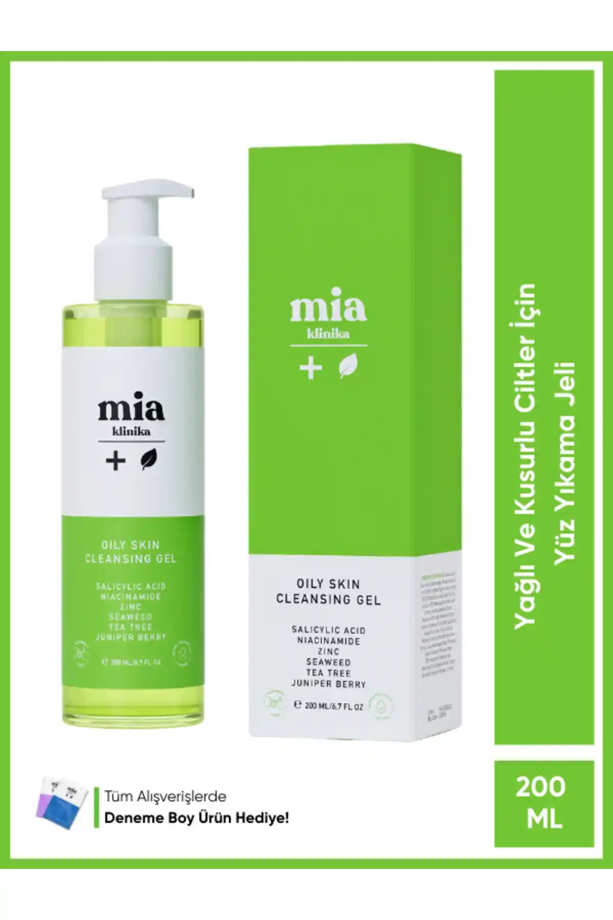 Mia Klinika Yağlı ve Akne Eğilimli Ciltler İçin Yüz Yıkama Jeli Özellikleri ve Faydaları