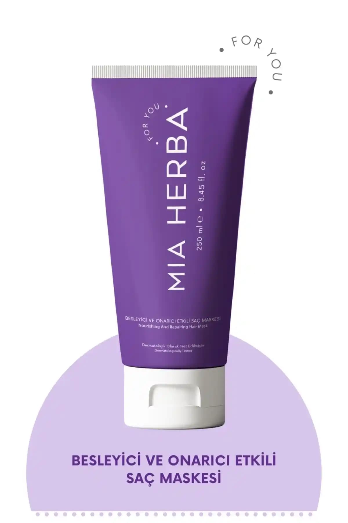 Miaherba Besleyici Onarıcı Saç Maskesi: Saçlarınızı Güçlendiren ve Parlatan Doğal Bakım Ürünü