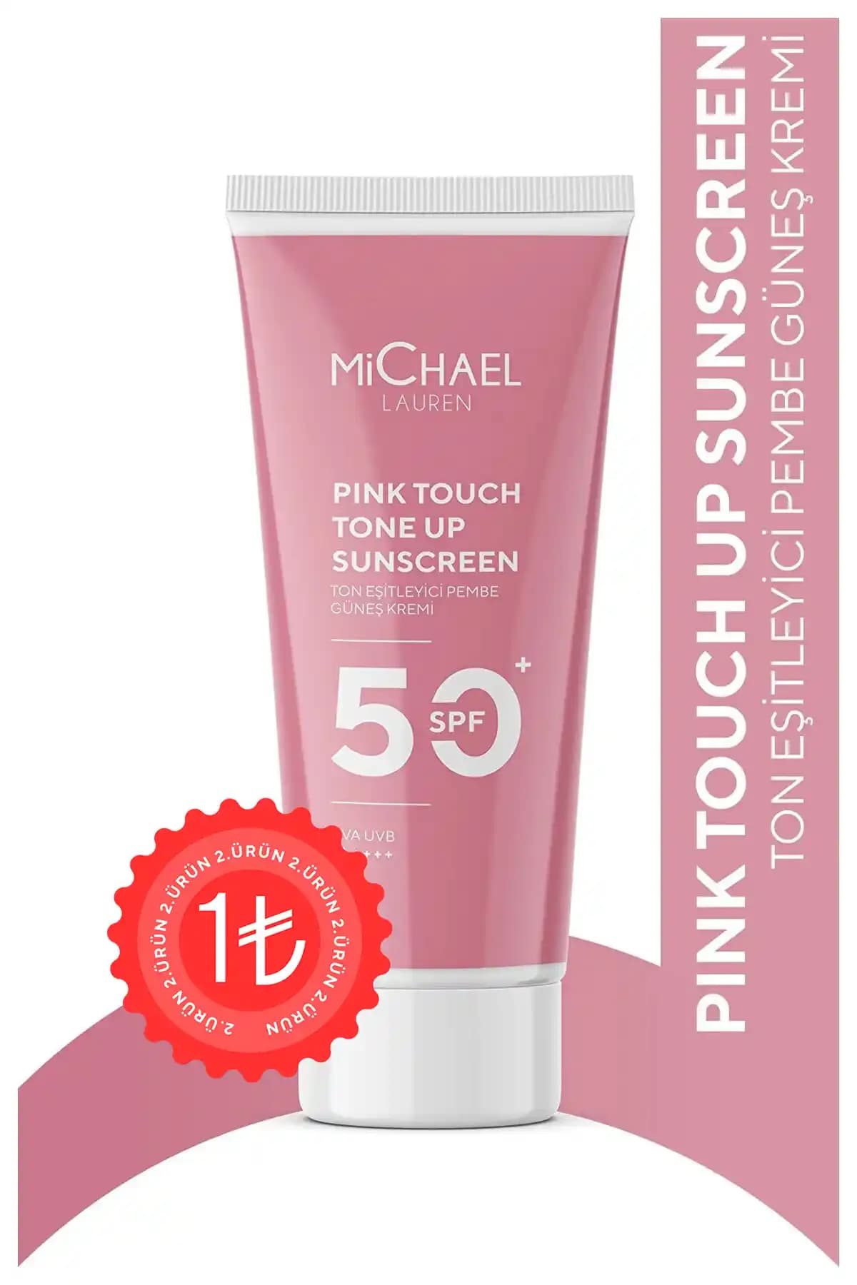 Michael Lauren Pink Touch SPF 50+ Yüz Güneş Kremi Cilt Koruma ve Ton Eşitleme Özellikleri