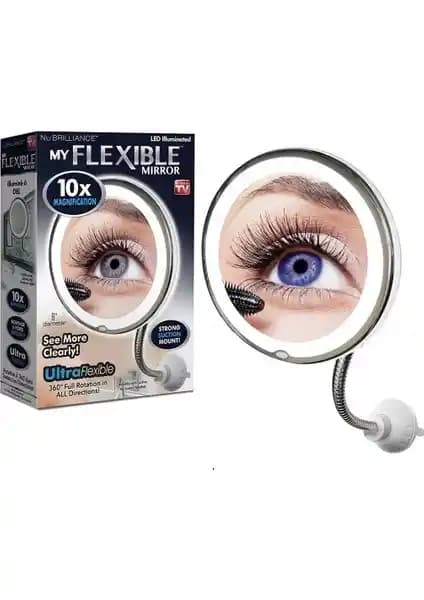 Mobee Flexible 10X Zoomlu Esnek Işıklı Makyaj Aynası İncelemesi ve Kullanıcı Yorumları