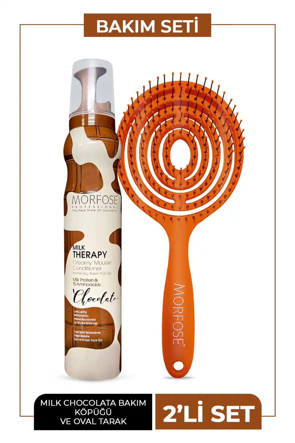 Morfose Milk Therapy Chocolate Saç Köpüğü: Saçlarınız İçin Doğal ve Etkili Bakım Çözümü