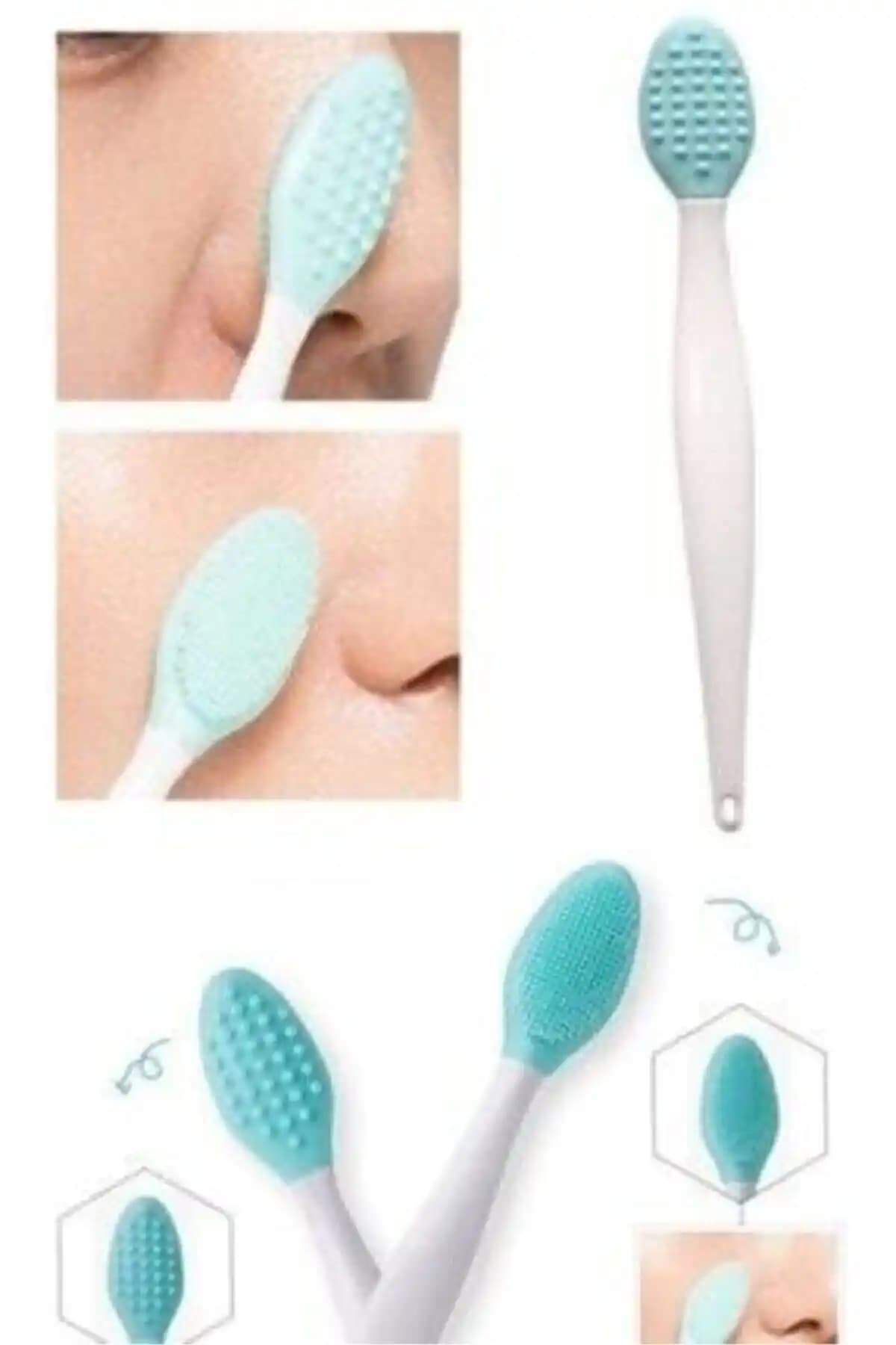 MUJGAN Siyah Nokta Temizleyici Peeling Fırça Çilek Tasarımı ve Kullanım Avantajları