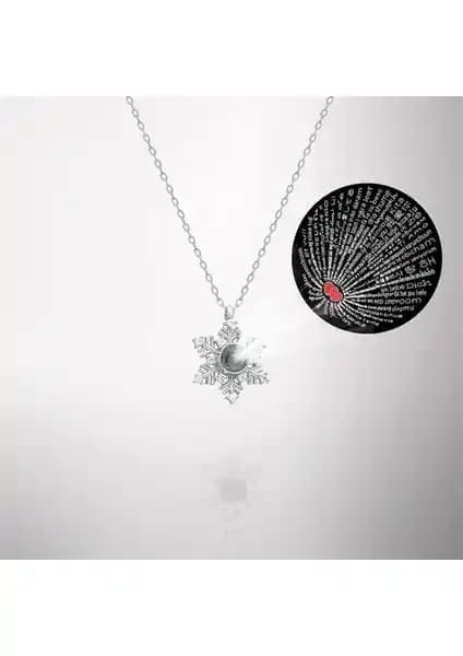 Nereze 925 Ayar Gümüş Seni Seviyorum Kartı Kadın Gümüş Kolye Hediye Sevgiliye