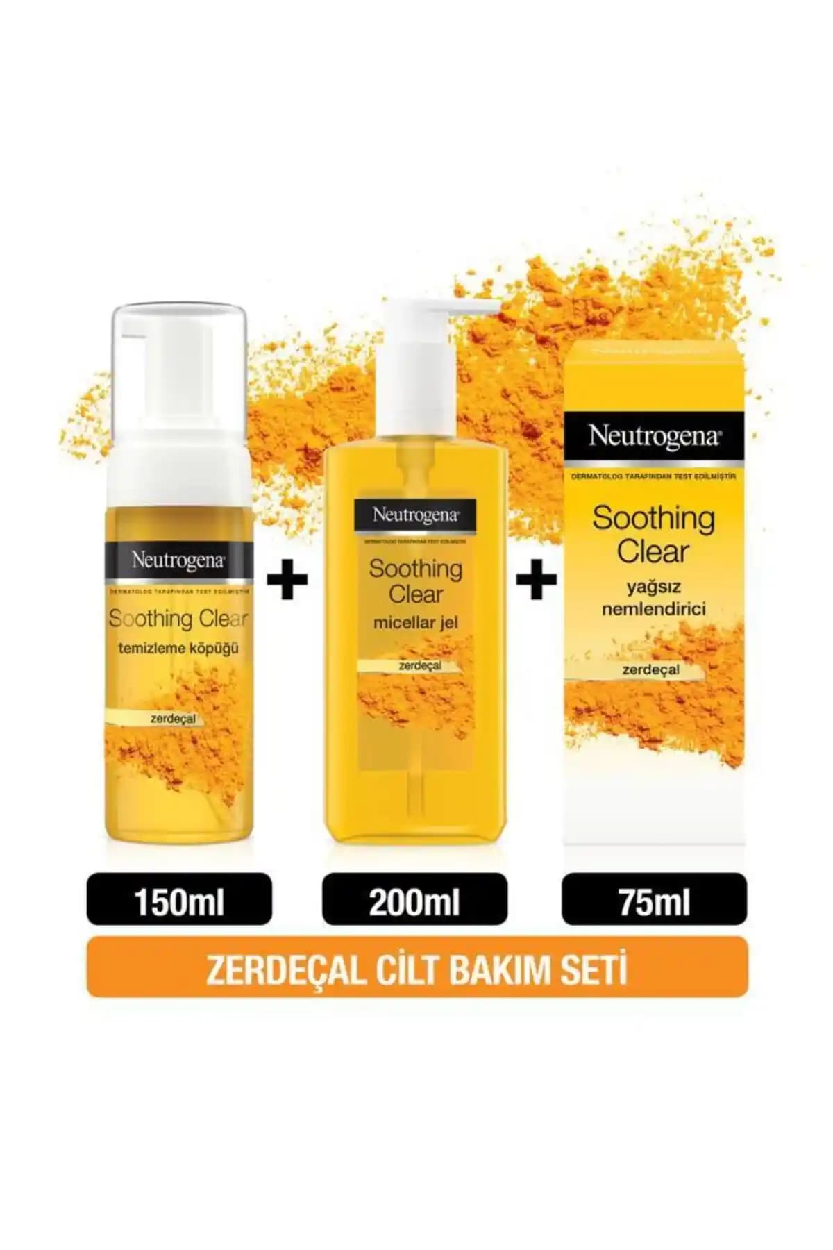 Neutrogena Soothing Clear Temizleme Köpüğü ile Günlük Cilt Bakımı ve Nem Desteği