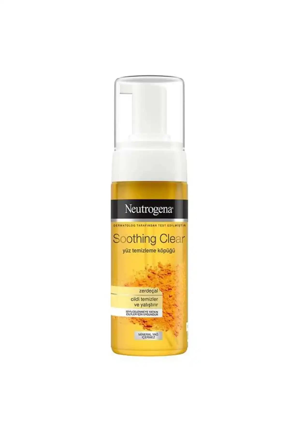Neutrogena Soothing Clear Yüz Temizleme Köpüğü Hassas Ciltler İçin Güvenilir Temizlik Çözümü