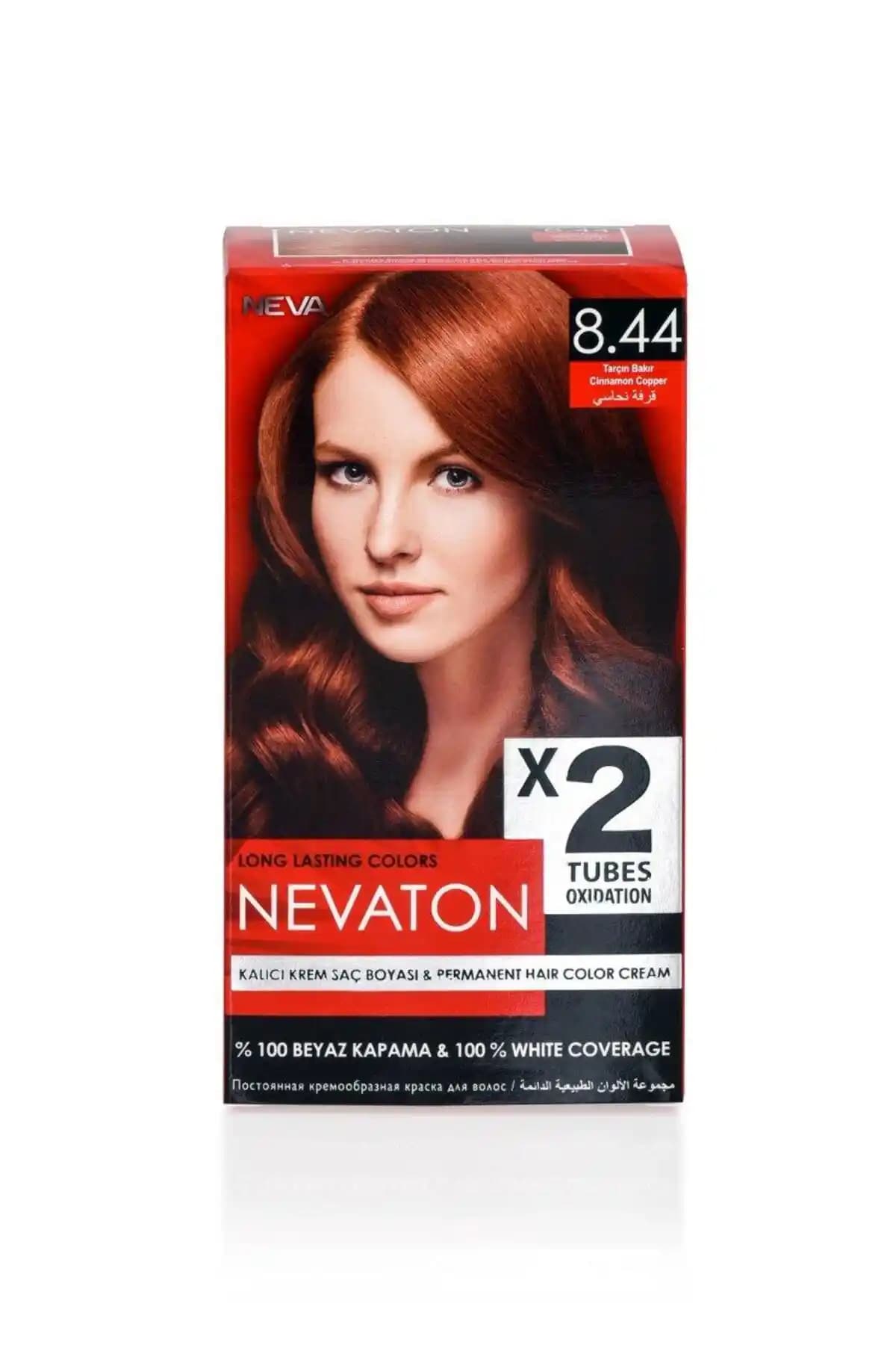Nevaton 2 Li Saç Boyası Tarçın Bakır: Kalıcı ve Doğal Saç Rengi İçin Uygun Seçenek