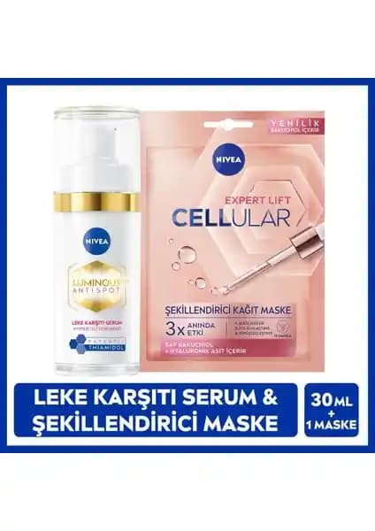 Nivea Luminous630 ve Cellular Expert Lift Ürünleriyle Cilt Bakımında Yenilikçi Çözümler