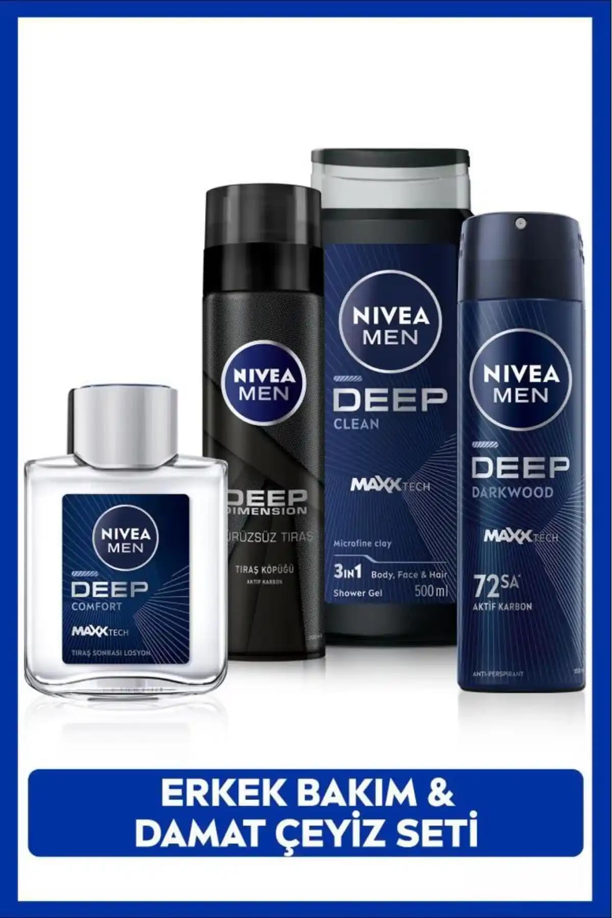 NIVEA MEN Erkek Bakım ve Damat Çeyiz Seti ile Günlük Bakımda Yeni Dönem