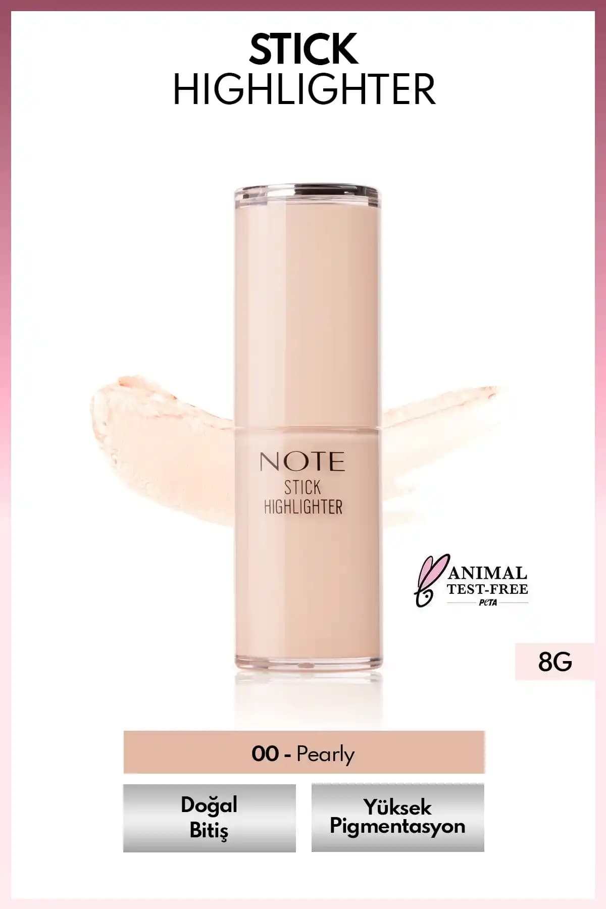 Note Cosmetics Stick Highlighter Doğal Işıltı Yaratmak İçin Pratik ve Güvenilir Bir Seçenek