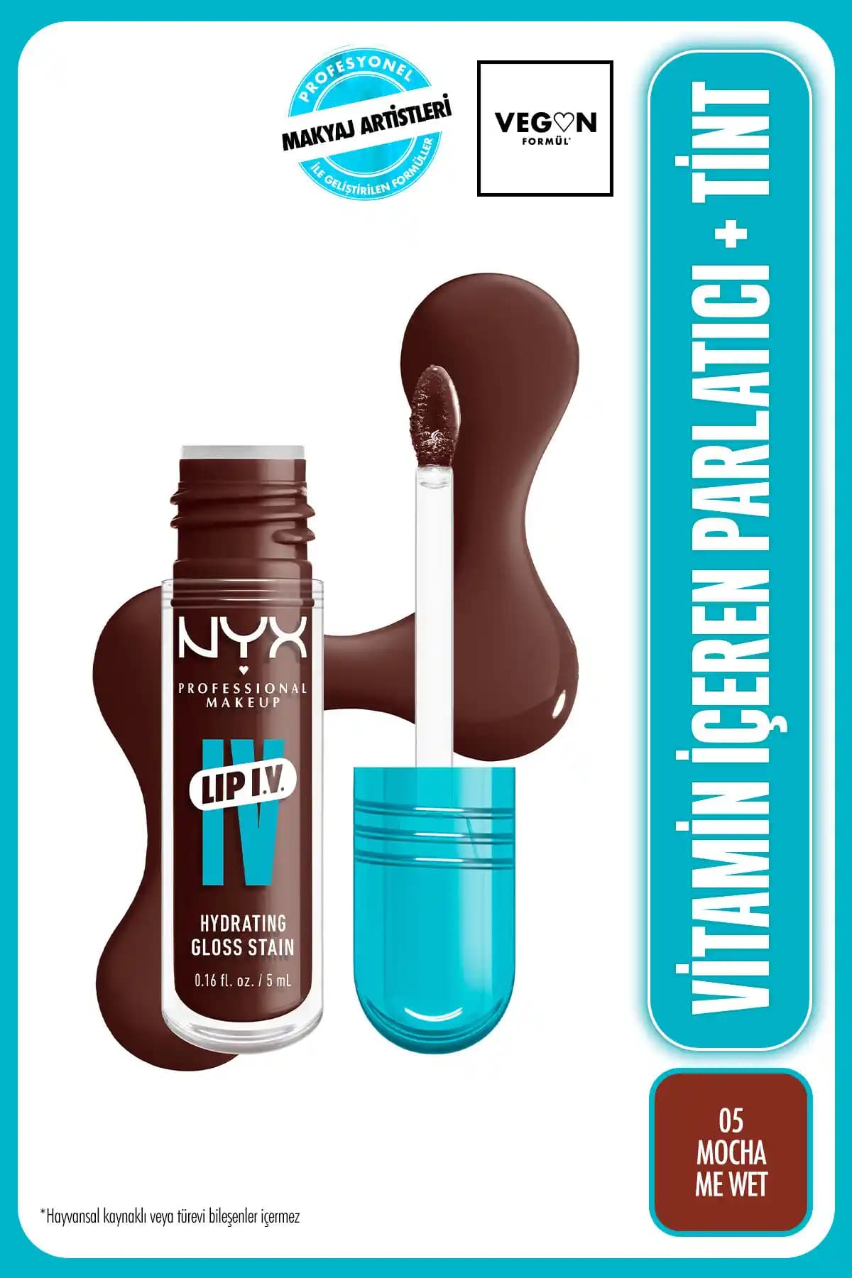 NYX LIP I.V. Vitamin İçeren Parlatıcı ve Tint Dudak Ürünü Detaylı İnceleme ve Kullanıcı Yorumları