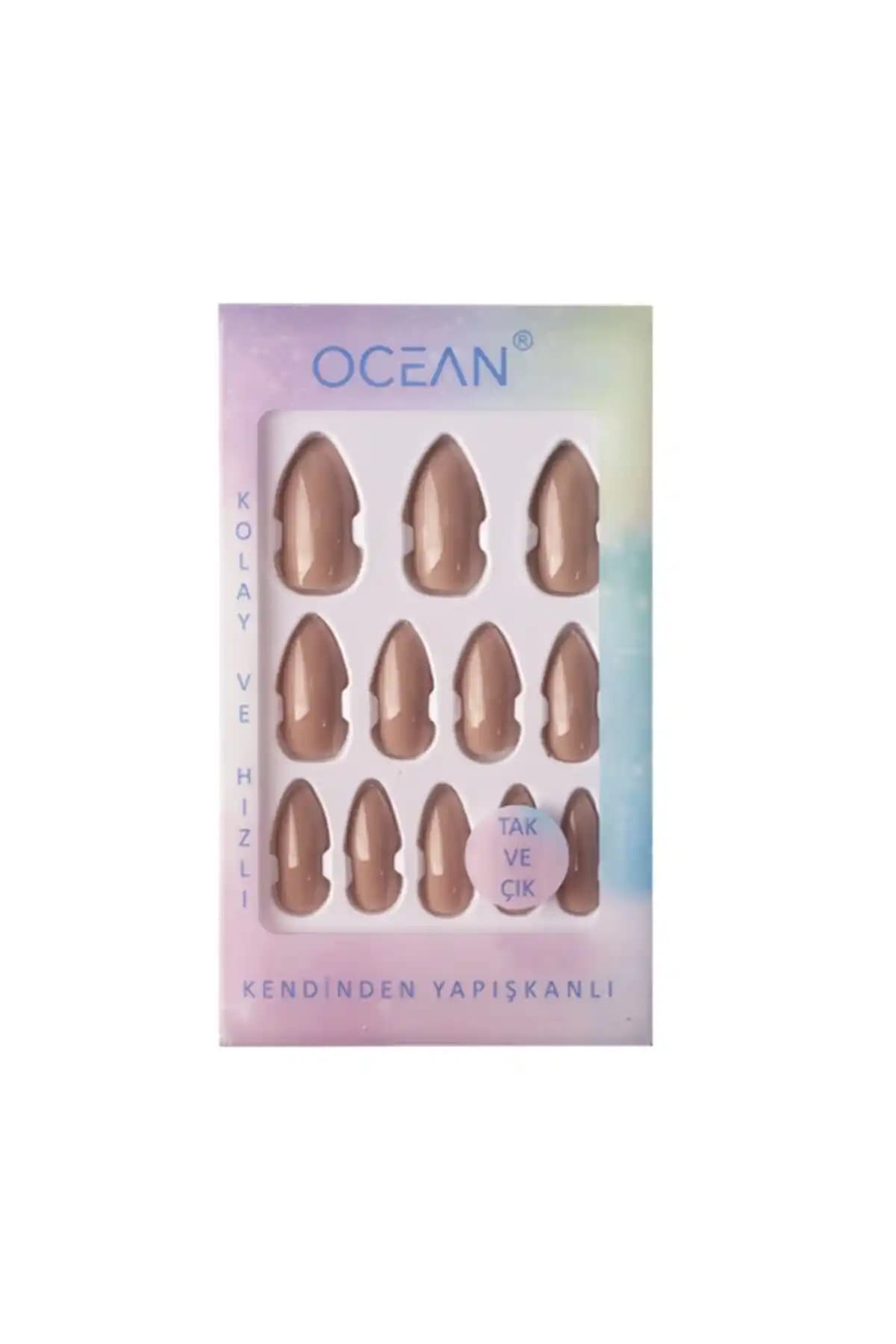 Ocean Tak Ve Çık Kendinden Yapışkanlı Tırnak: Kolay Uygulama ve Estetik Görünüm Sunan Ürün
