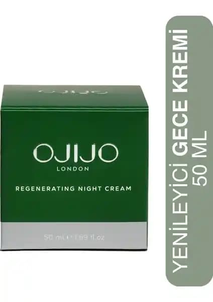 Ojijo London Tüm Cilt Tipleri İçin Yenileyici Gece Nemlendirici Bakım Kremi