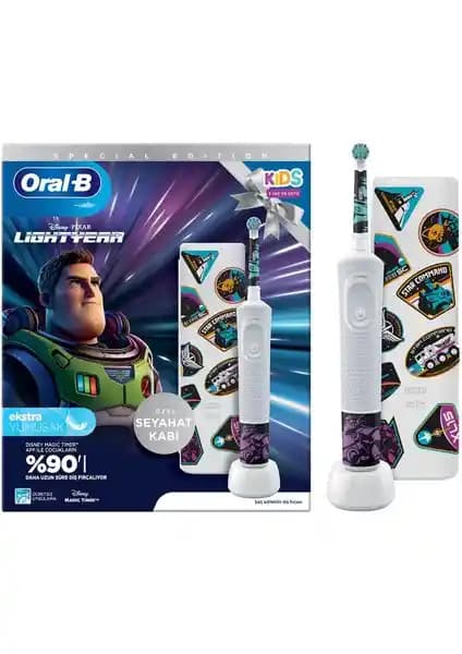 Oral-B D100 Vitality Lightyear Çocuklar İçin Güvenilir ve Etkili Diş Fırçası Özellikleri