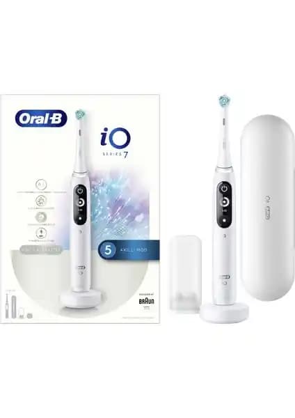 Oral-B iO 7 Şarjlı Diş Fırçası Beyaz Gelişmiş Temizlik Teknolojisi ve Kullanıcı Deneyimleri