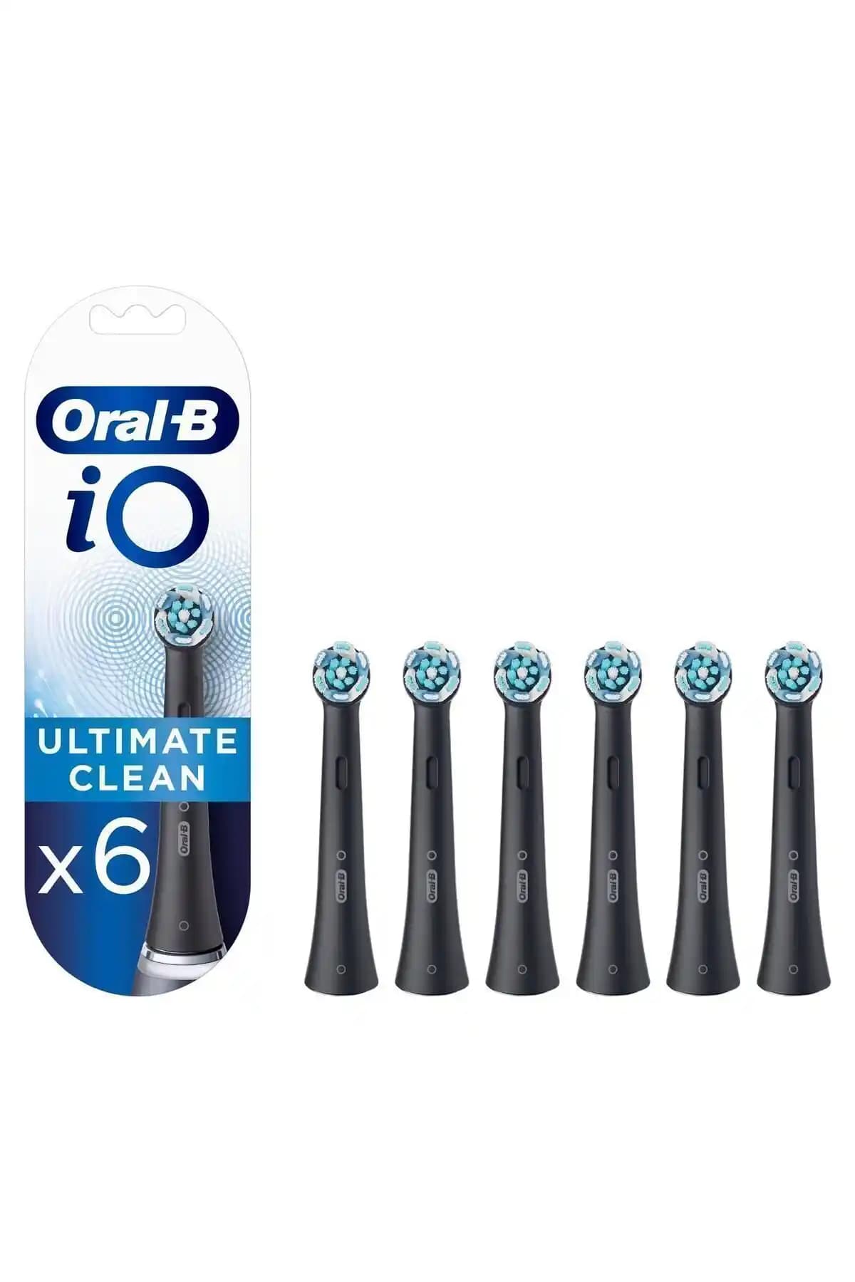 Oral-B iO Ultimate Clean Siyah Diş Fırçası Yedek Başlığı: Yüksek Performanslı Temizlik Çözümü