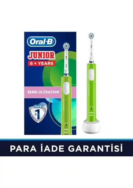 Oral-B Junior Çocuklar İçin Şarj Edilebilir Diş Fırçası Güvenli ve Etkili Temizlik Sağlar