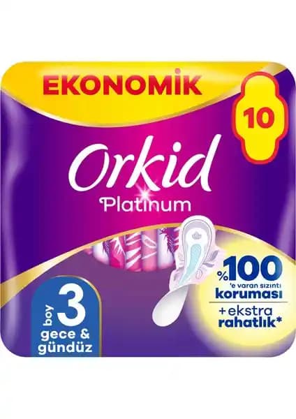 Orkid Platinum Gece ve Gündüz Hijyenik Pedler: Yüksek Konfor ve Güvenlik Sağlayan Ürün