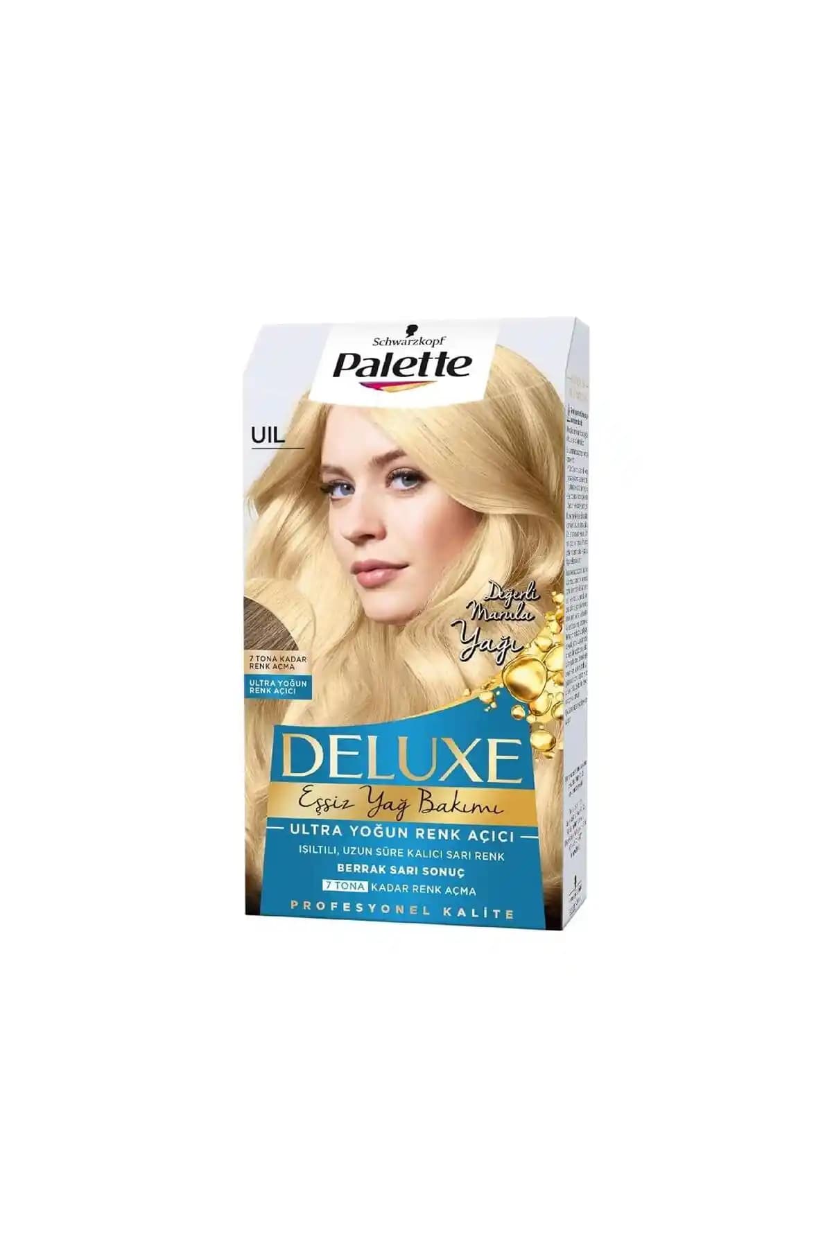 Palette Deluxe Saç Boyası UIL Ultra Yoğun Renk Açıcı ile Sağlıklı ve Parlak Saçlar Elde Edin