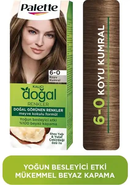 Palette Kalıcı Doğal Renkler 6-0 Koyu Kumral Shea Yağı Saç Boyası İncelemesi ve Kullanıcı Yorumları